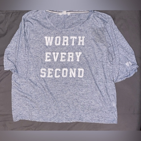 Victoria's Secret Other - Victoria's Secret Heathered Blue Top